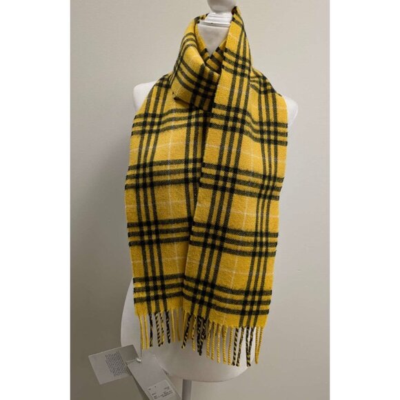 Burberry Vintage Check Cashmere Scarf Pear 8073963 - Picture 10 of 10